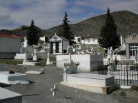 Vista general del cementerio de Cantoria.