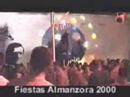 Ambiente nocturno en la Fiestas Almanzora 2000.